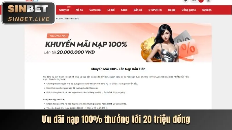 Khuyến mãi chào mừng 22VIP888VI